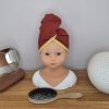 Terracota riad jaune Turban sèche cheveux
