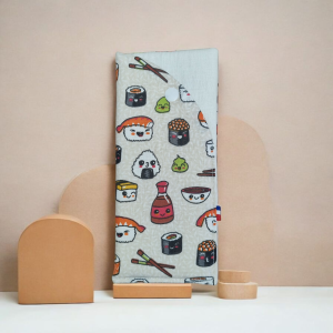 Etui à lunettes sushi