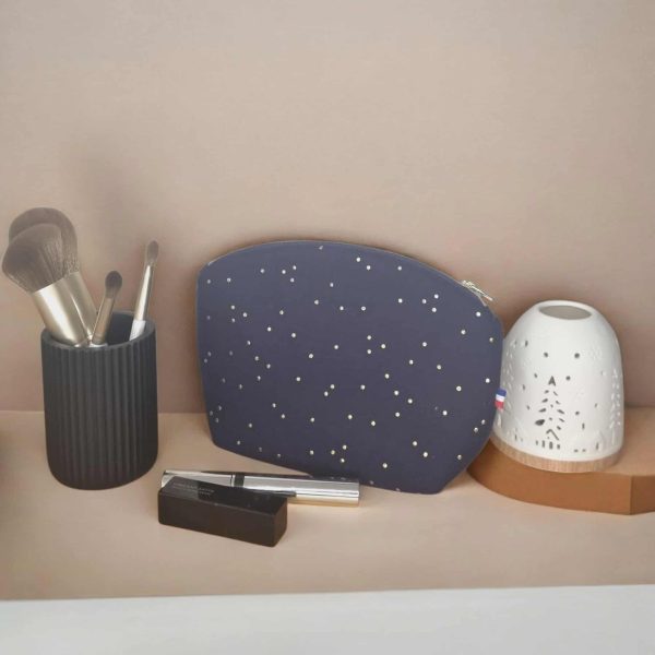 Trousse à maquillage marine