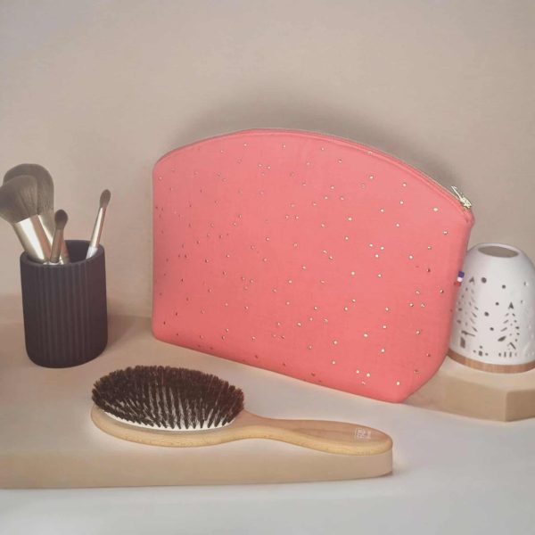 Trousse de toilette corail Trousse de toilette corail