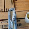 tranche bleu Pochette livre de poche velours bleu